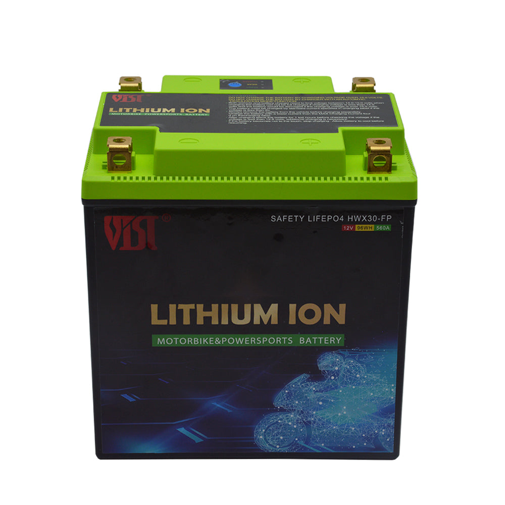 12V 8Ah 175x87x155mm 560CCA lithium Ion Motorcycle battery motorbike starting battery