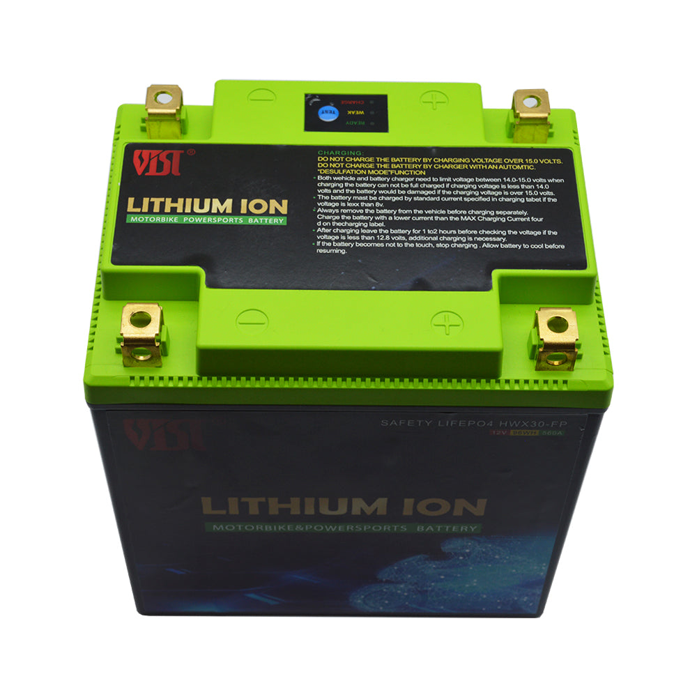 12V 8Ah 166x126x175mm 560CCA lithium Ion Motorcycle battery motorbike starting battery