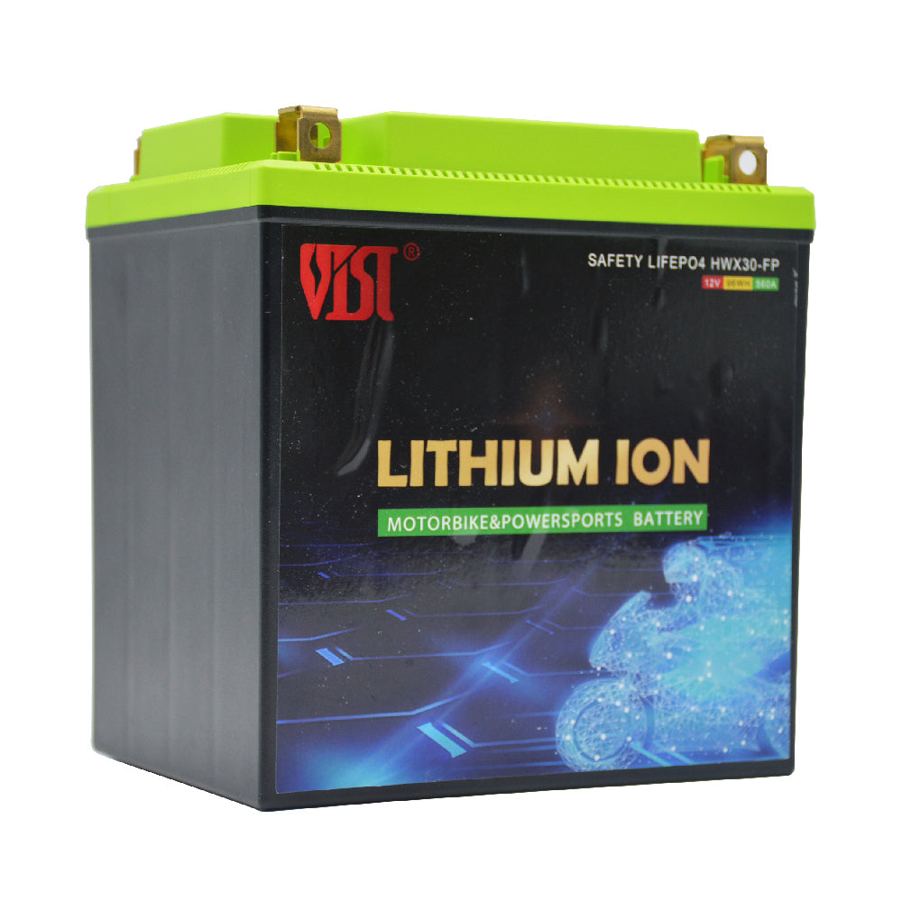 12V 8Ah 175x87x155mm 560CCA lithium Ion Motorcycle battery motorbike starting battery