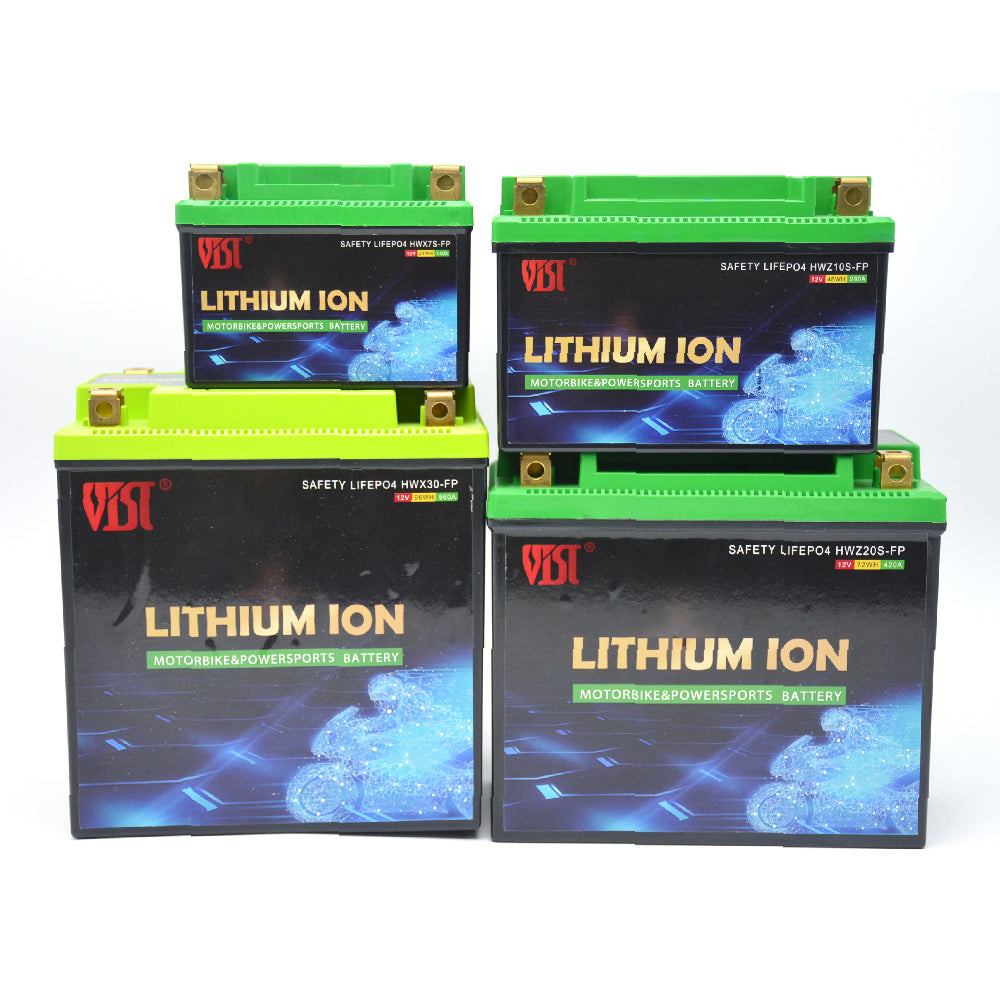 12V 2.5Ah 113x69x85mm 175CCA lithium Ion Motorcycle battery motorbike starting battery