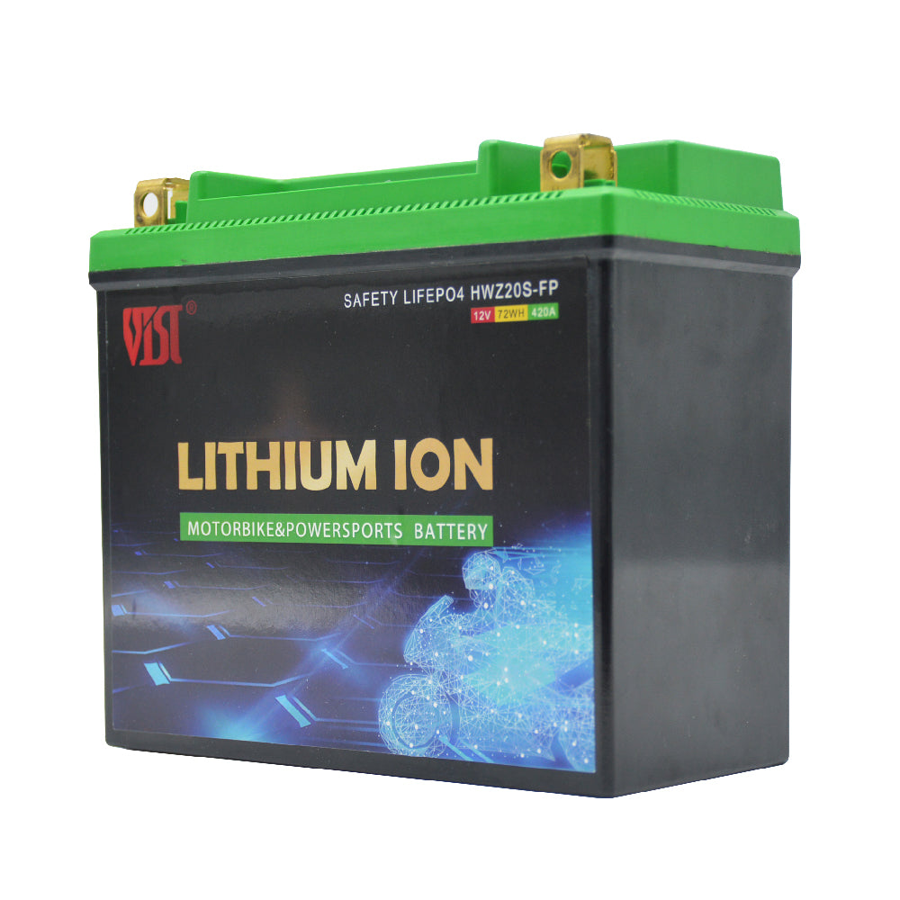 12V 5Ah 150x87x93mm 350CCA lithium Ion Motorcycle battery motorbike starting battery