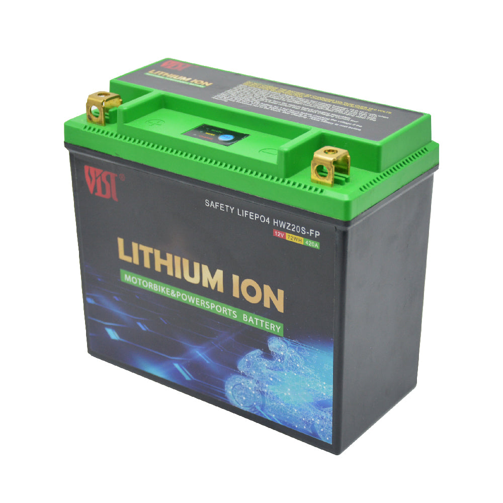 12V 5Ah 150x66x130mm 350CCA lithium Ion Motorcycle battery motorbike starting battery